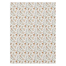 Feierliches Muster für Vogel und Twig Woodland