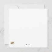 Feierliches Neues Jahr 2025 - Freudenzauberkarte Feiertagskarte (Rückseite)