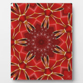 Feierliches Rot Fotoplatte (Vorderseite)