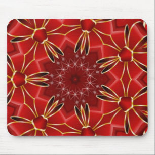 Feierliches Rot Mousepad