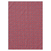 Feierliches skandinavisches Sweatermuster Tischdecke (Vorderseite)