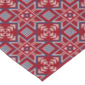 Feierliches skandinavisches Sweatermuster Tischdecke (Schrägansicht)