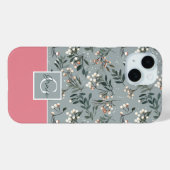 Feierliches Weihnachtsmuster im Colorblock Case-Mate iPhone Hülle (Rückseite (Horizontal))