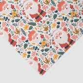 Feierliches Weihnachtsmuster Seidenpapier (Ausschnitt)