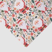Feierliches Weihnachtsmuster Seidenpapier (Ausschnitt)