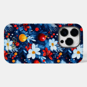 Feierliches Winterblut - kühl und hell Case-Mate iPhone Hülle (Rückseite (Horizontal))
