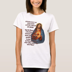 Feierlichkeit des Heiligen Herzens Jesu Gebet T-Shirt