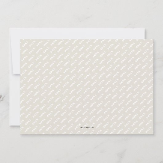 Feierlichkeiten Abschluss Ankündigung (Rückseite)