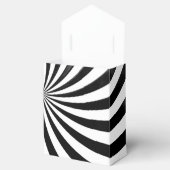 Feierlichkeiten Black & White Gunst Geschenkboxen Geschenkschachtel (Geöffnet)