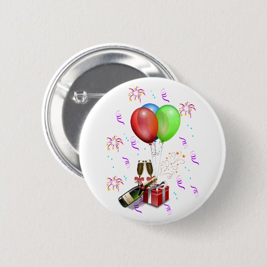 Feierlichkeiten Button (Vorne & Hinten)