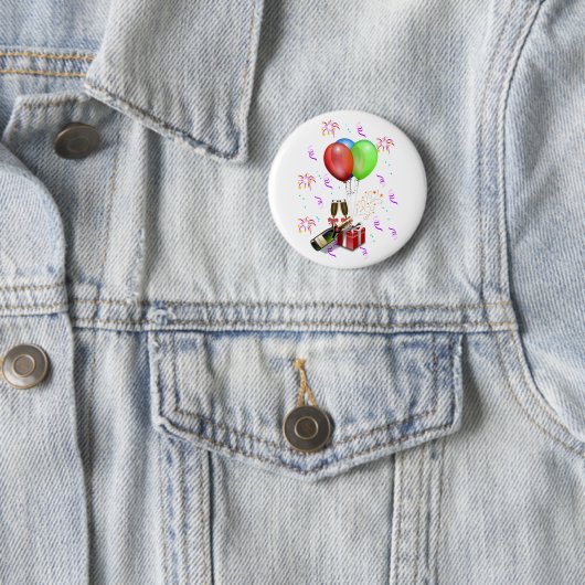 Feierlichkeiten Button (Beispiel)