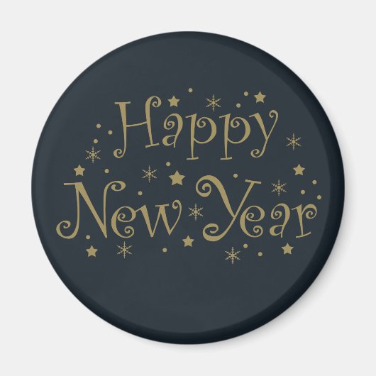 Feierlichkeiten für das neue Jahr Magnet (Vorne)