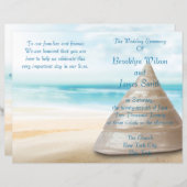 Feierlichkeiten für Hochzeiten am Strand Flyer (Vorne/Hinten)