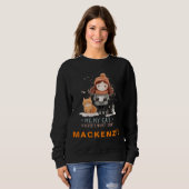 Feierlichkeiten: Gewohnter Winter Chat Weihnachten Sweatshirt (Vorne ganz)