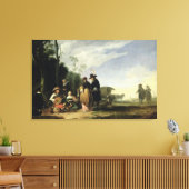 Feierlichkeiten in ländlichen Gebieten Leinwanddruck (Insitu (Wohnzimmer))