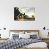 Feierlichkeiten in ländlichen Gebieten Leinwanddruck (Insitu (Schlafzimmer))