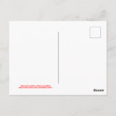 Feierlichkeiten - Internationaler Frauentag Postkarte (Rückseite)