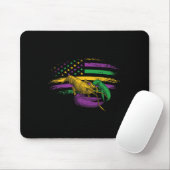 Feierlichkeiten Karneval Parade Us Flag Crawfish M Mousepad (Mit Mouse)
