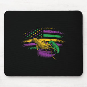 Feierlichkeiten Karneval Parade Us Flag Crawfish M Mousepad