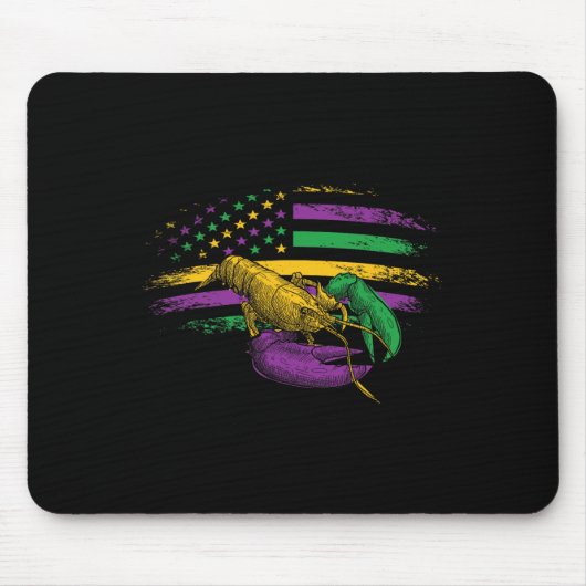Feierlichkeiten Karneval Parade Us Flag Crawfish M Mousepad (Vorne)