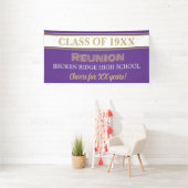 Feierlichkeiten! Klasse-Wiedersehen-Banner Banner (Insitu)