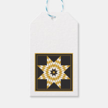 Feierlichkeiten mit dem Schwarzen und dem Gold Sta