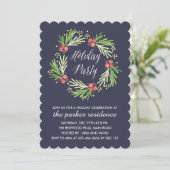 Feierlichkeiten mit Gemälden Einladung (Stehend Vorderseite)