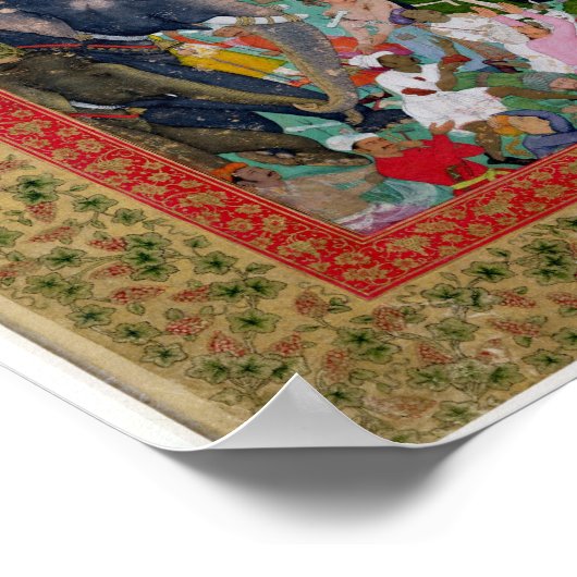 Feierlichkeiten Poster (Ecke)