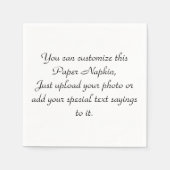 Feierlichkeiten Serviette (Vorderseite)