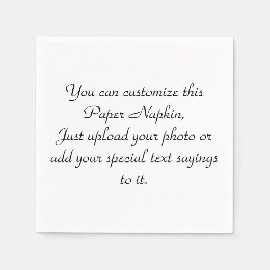 Feierlichkeiten Serviette (Vorderseite)