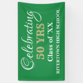 Feierlichkeiten! Wiedersehen-Banner der CUSTOM-Kla Banner (Vertikal)