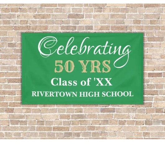 Feierlichkeiten! Wiedersehen-Banner der CUSTOM-Kla Banner