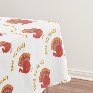 Feierlichkeiten zu dieser Türkei Tischdecke