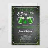 Feierlichkeiten zum 100. Geburtstag Einladung (Vorderseite)