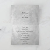 Feierlichkeiten zum 25. Hochzeitstag Einladung (Innenseite)