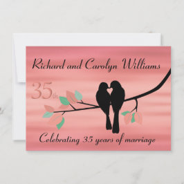 Feierlichkeiten zum 35-jährigen Jubiläum von Loveb Einladung