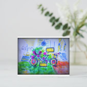 Feierlichkeiten zum Bastille-Tag Einladungspostkarte (Stehend Vorderseite)