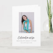 Feierlichkeiten zum Foto-Gedenkprogramm Programm (Vorderseite)