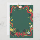 Feierlichkeiten zum Geburtstag - Einladungen (Rückseite)