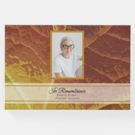 Feierlichkeiten zum Gedenken an das Leben im Herbs Gästebuch