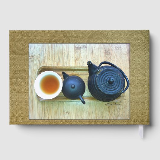 Feierlichkeiten zum Gedenkfest Eiserne Tee Gästebuch (Rückseite)