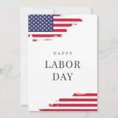 Feierlichkeiten zum glücklichen Arbeitstag Dankeskarte (Vorderseite)