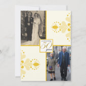 Feierlichkeiten zum Goldenen Jahrestag - Einladung (Rückseite)