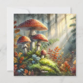 Feierlichkeiten zum Herbst-Picnic-Nationalfeiertag Feiertagskarte (Rückseite)