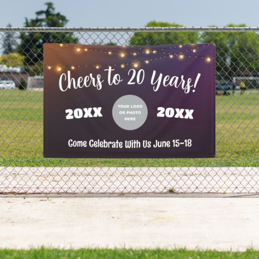 Feierlichkeiten zum Jahrestag der Firmenfeier Banner (Insitu)