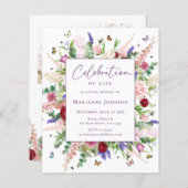 Feierlichkeiten zum Lebensblumen (Vorne/Hinten)