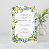 Feierlichkeiten zum Lebenserinnerungslauf Einladung (Stehend Vorderseite)