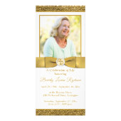 Feierlichkeiten zum Life-Programm mit Foto Werbekarte (Vorne)