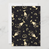 Feierlichkeiten zum Sparklen - Feierlichkeiten in Einladung (Rückseite)