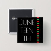 Feierlichkeiten zum Thema "Rote Schwarze Grüne Fre Button (Vorne & Hinten)